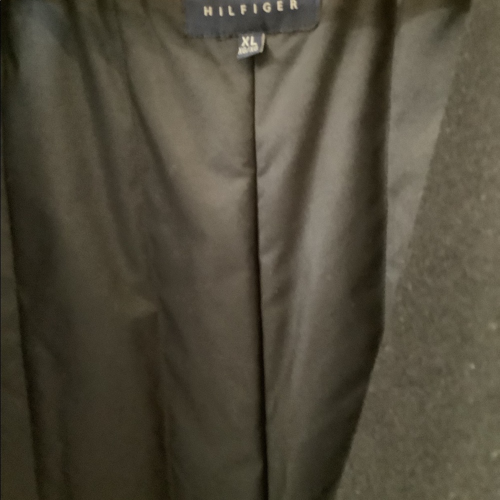 MEN TOMMY HILFIGER NAVY WOOL JACKET - Picture 6 of 13